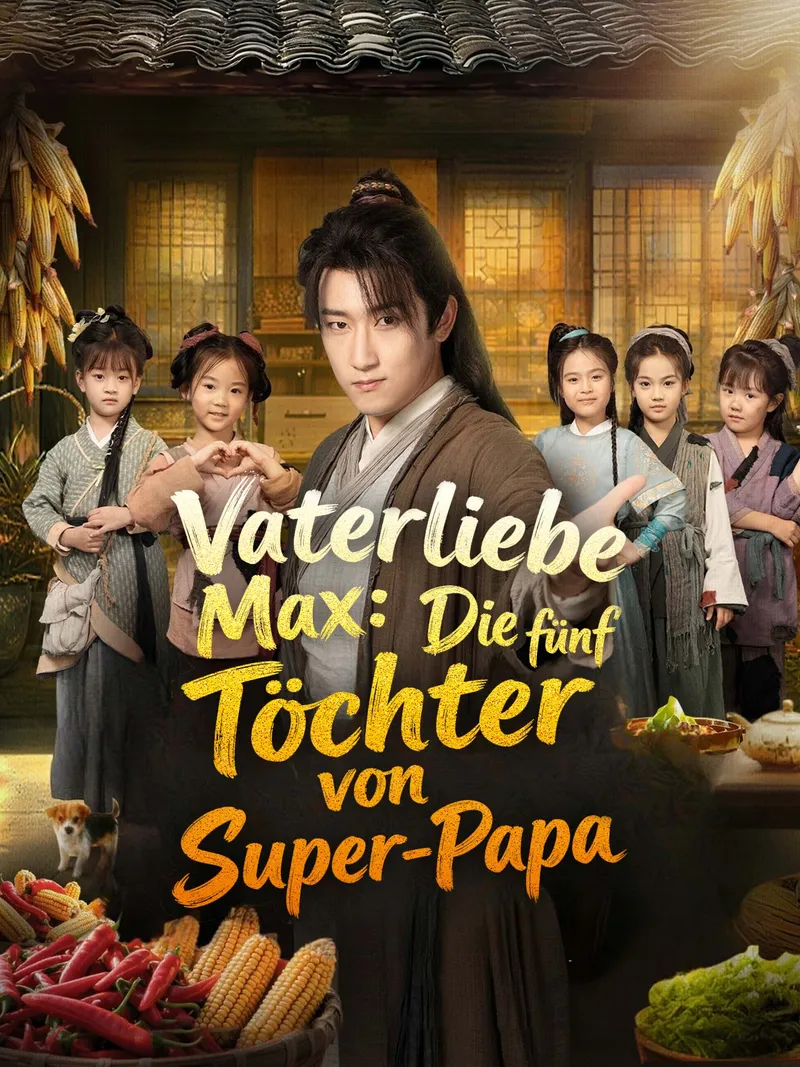 Cover von Vaterliebe Max: Die fünf Töchter von Super-Papa