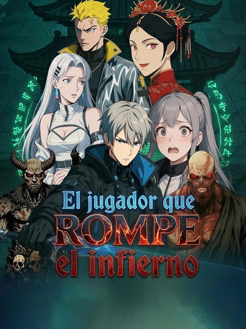 Portada de [Doblado]El jugador que rompe el infierno