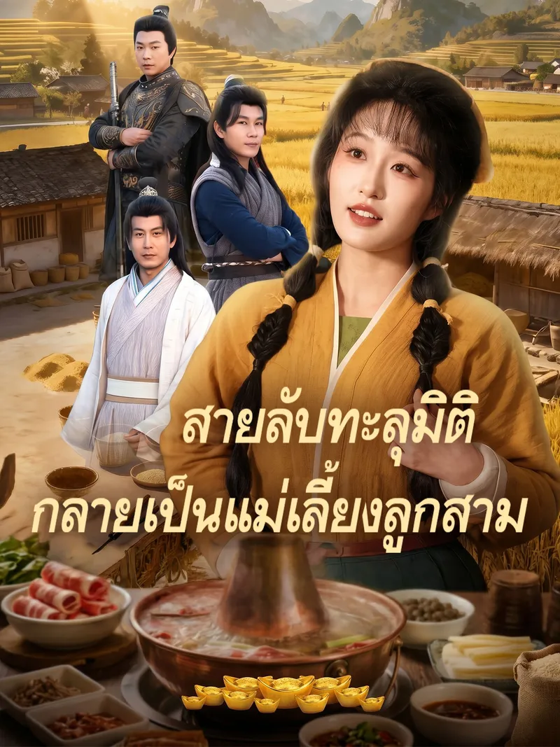 หน้าปกสายลับทะลุมิติ กลายเป็นแม่เลี้ยงลูกสาม