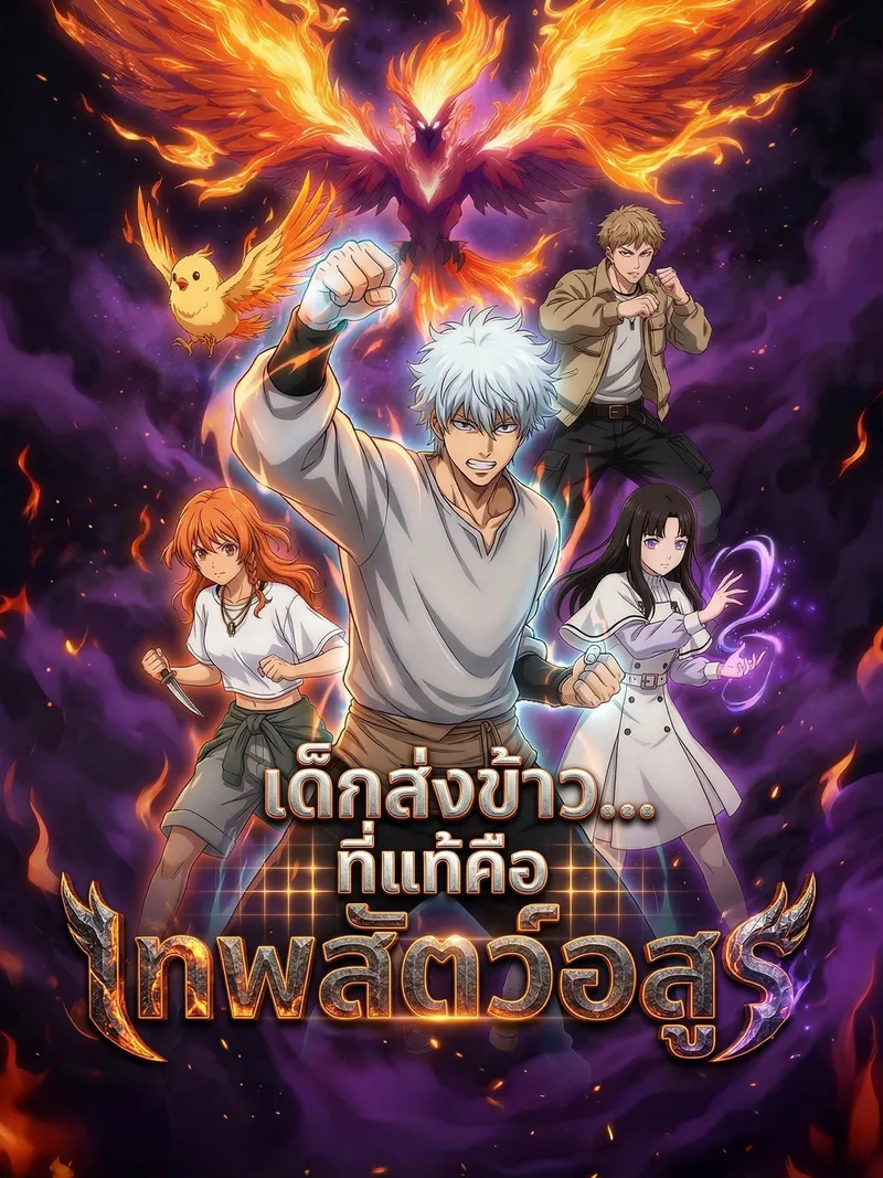หน้าปกเด็กส่งข้าว ที่แท้คือเทพสัตว์อสูร