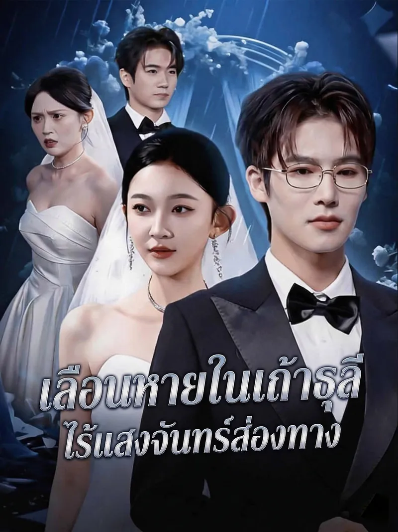 หน้าปกเลือนหายในเถ้าธุลี ไร้แสงจันทร์ส่องทาง