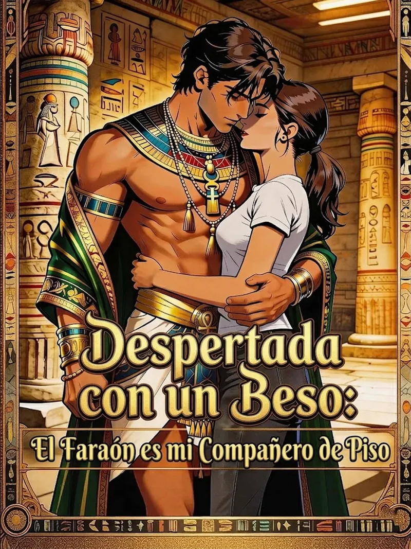Portada de Despertada con un Beso: El Faraón es mi Compañero de Piso