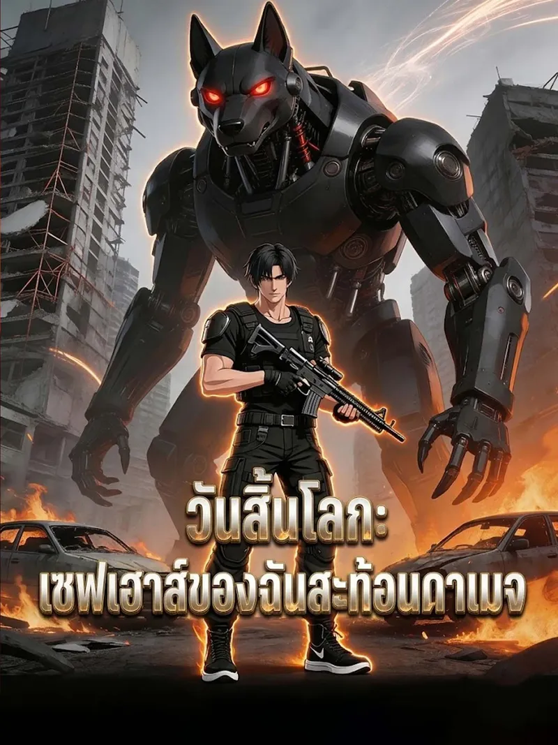 หน้าปกวันสิ้นโลก: เซฟเฮาส์ของฉันสะท้อนดาเมจ