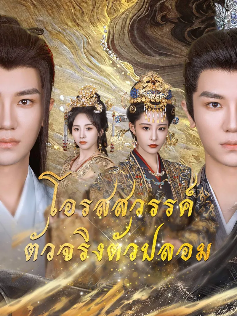 หน้าปกโอรสสวรรค์ตัวจริงตัวปลอม