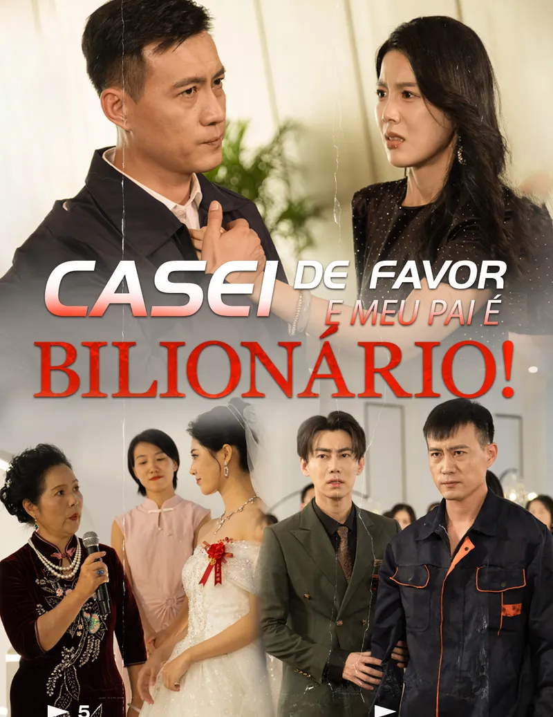 Capa de Casei de Favor e Meu Pai É Bilionário!