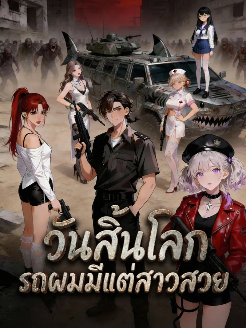 หน้าปกวันสิ้นโลก รถผมมีแต่สาวสวย