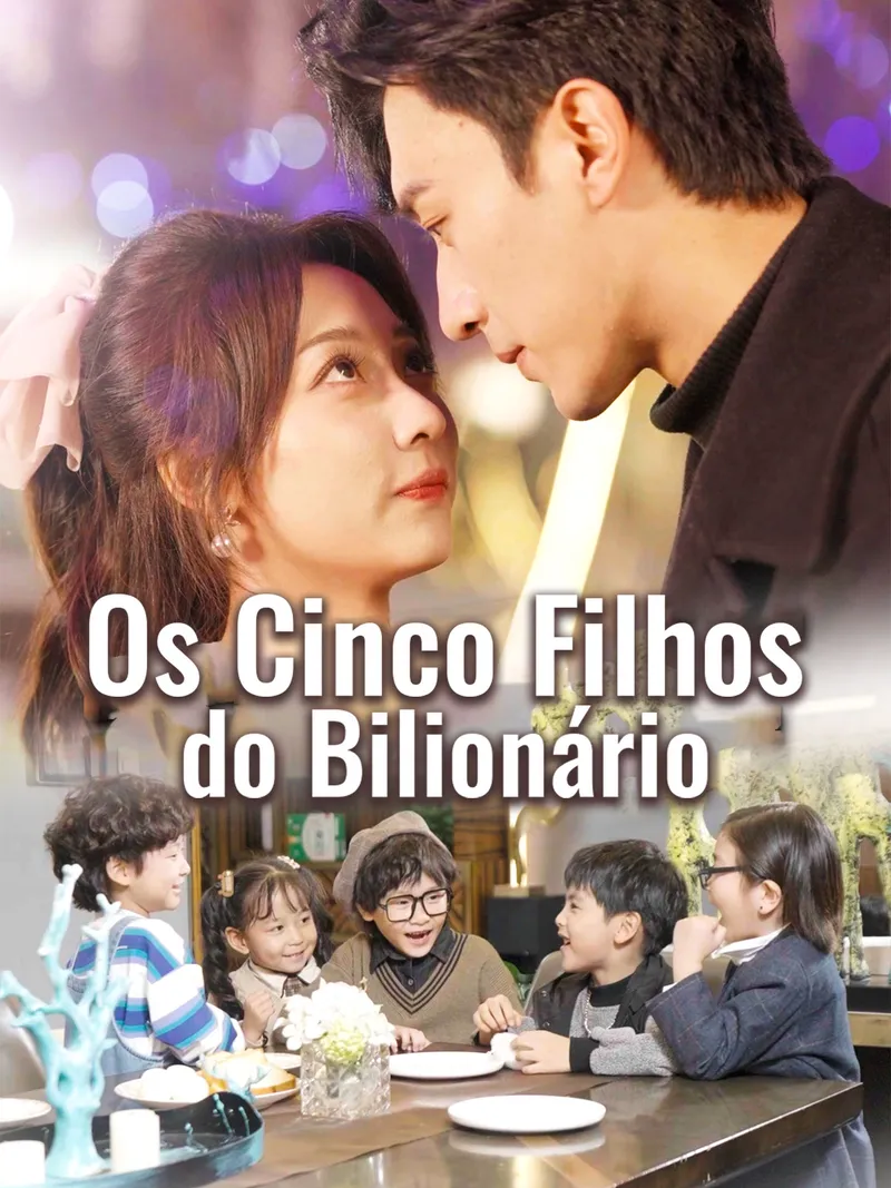Capa de Os Cinco Filhos do Bilionário