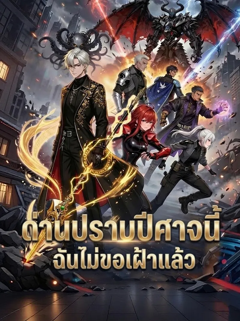 หน้าปกด่านปราบปีศาจนี่ฉันไม่ขอเฝ้าแล้ว