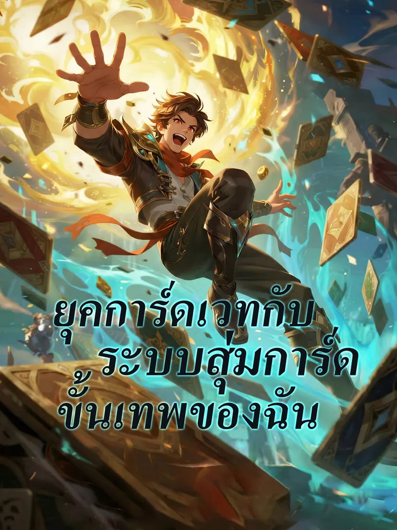 หน้าปกยุคการ์ดเวทกับระบบสุ่มการ์ดขั้นเทพของฉัน