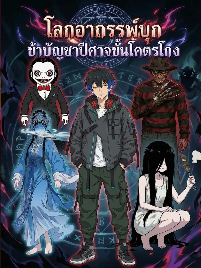 หน้าปกโลกอาถรรพ์บุก ข้าบัญชาปีศาจขั้นโคตรโกง