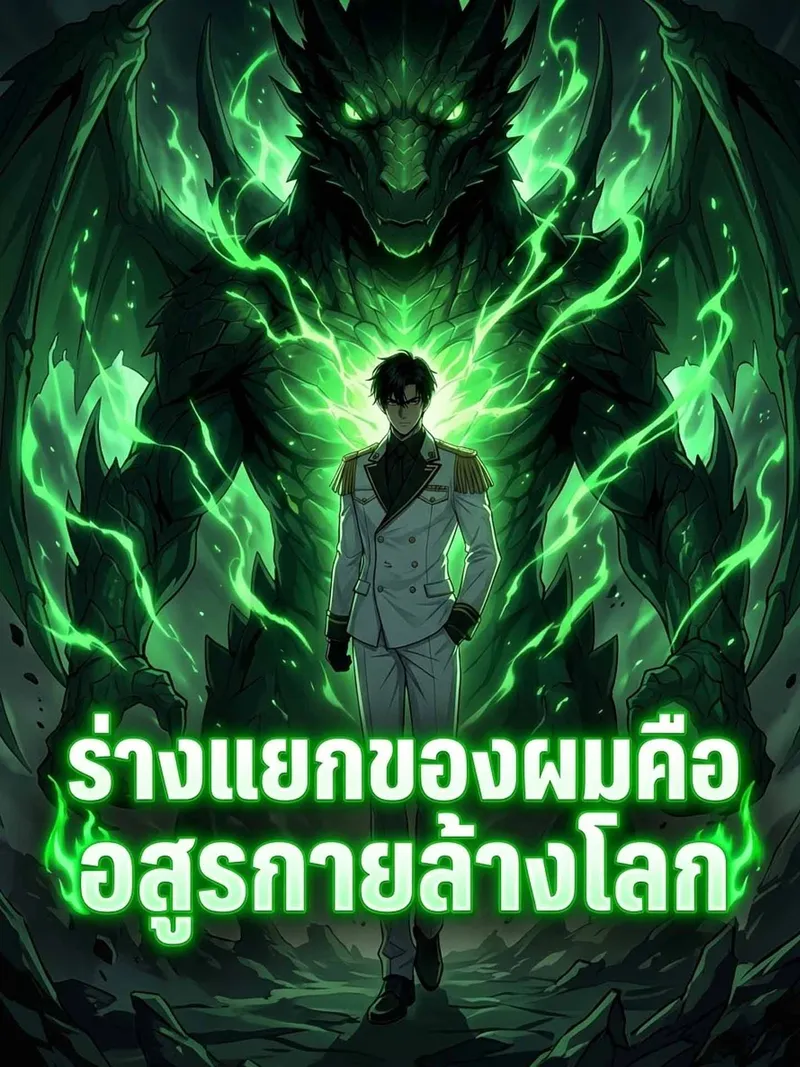 หน้าปกร่างแยกของผมคืออสูรกายล้างโลก