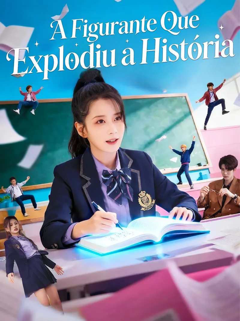 Capa de A Figurante Que Explodiu a História