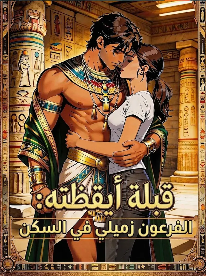 غلاف قبلة أيقظته: الفرعون زميلي في السكن