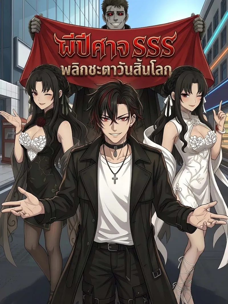 หน้าปกผีปีศาจ SSS พลิกชะตาวันสิ้นโลก