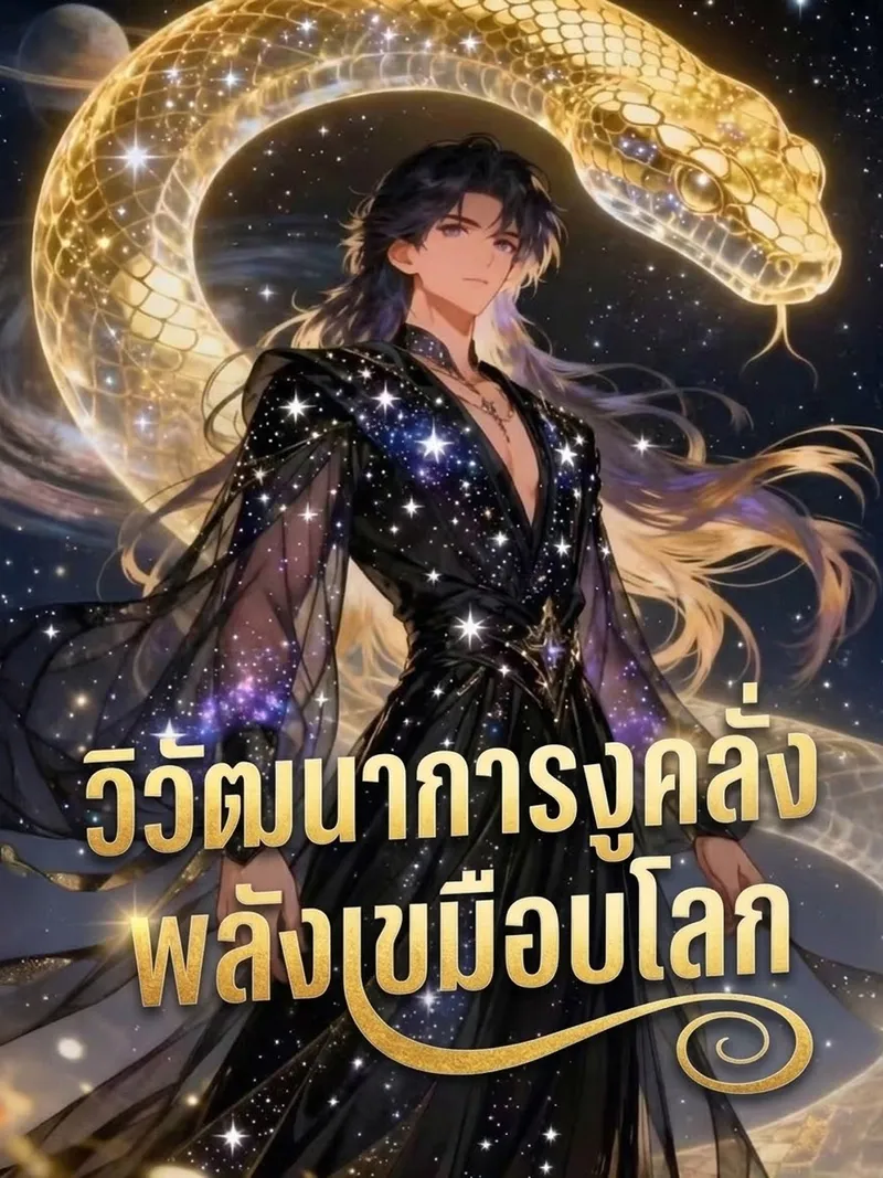 หน้าปกวิวัฒนาการงูคลั่ง พลังเขมือบโลก