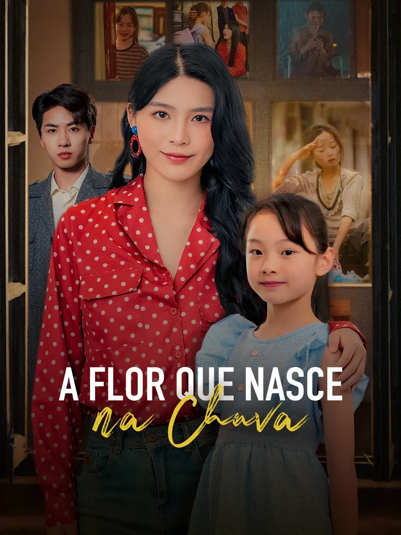 Capa de A Flor Que Nasce na Chuva