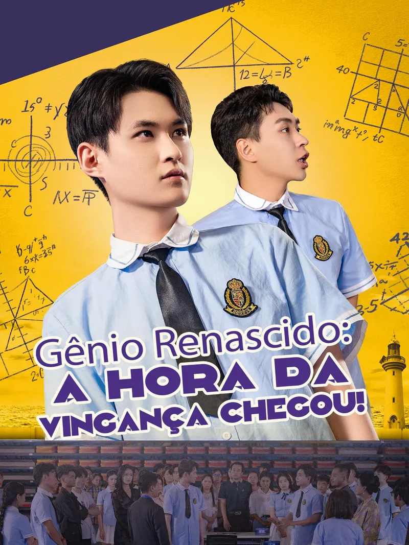 Capa de Gênio Renascido: A Hora da Vingança Chegou!