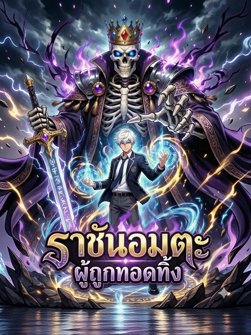 หน้าปกราชันอมตะผู้ถูกทอดทิ้ง