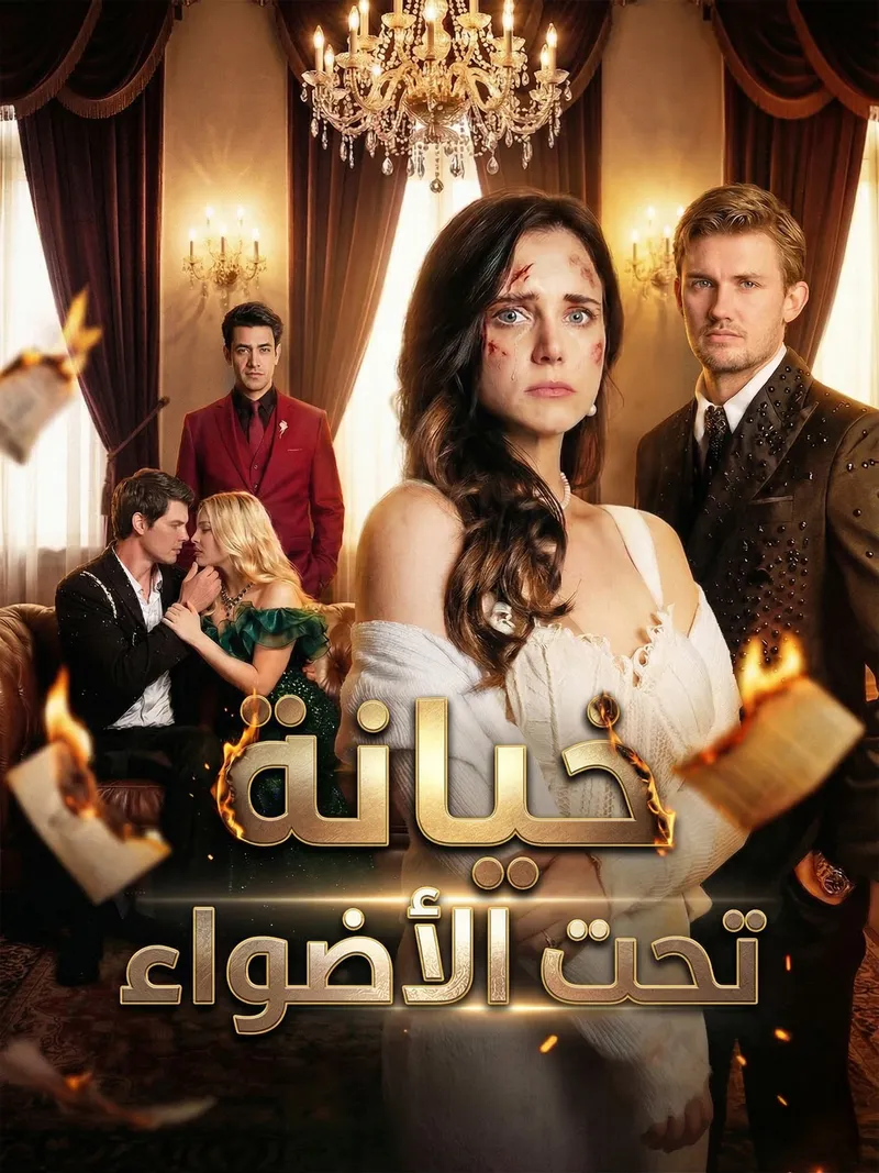 غلاف خيانة تحت الأضواء