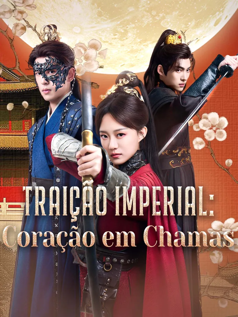 Capa de Traição Imperial: Coração em Chamas