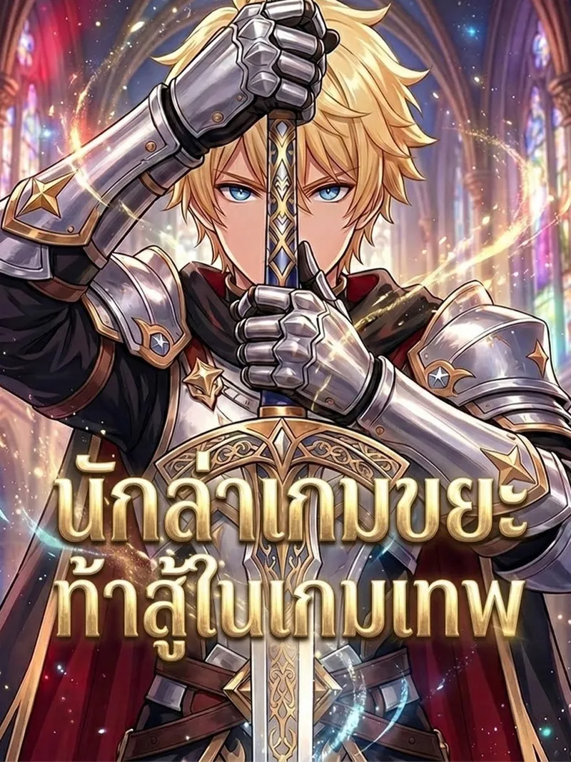 หน้าปกนักล่าเกมขยะท้าสู้ในเกมเทพ