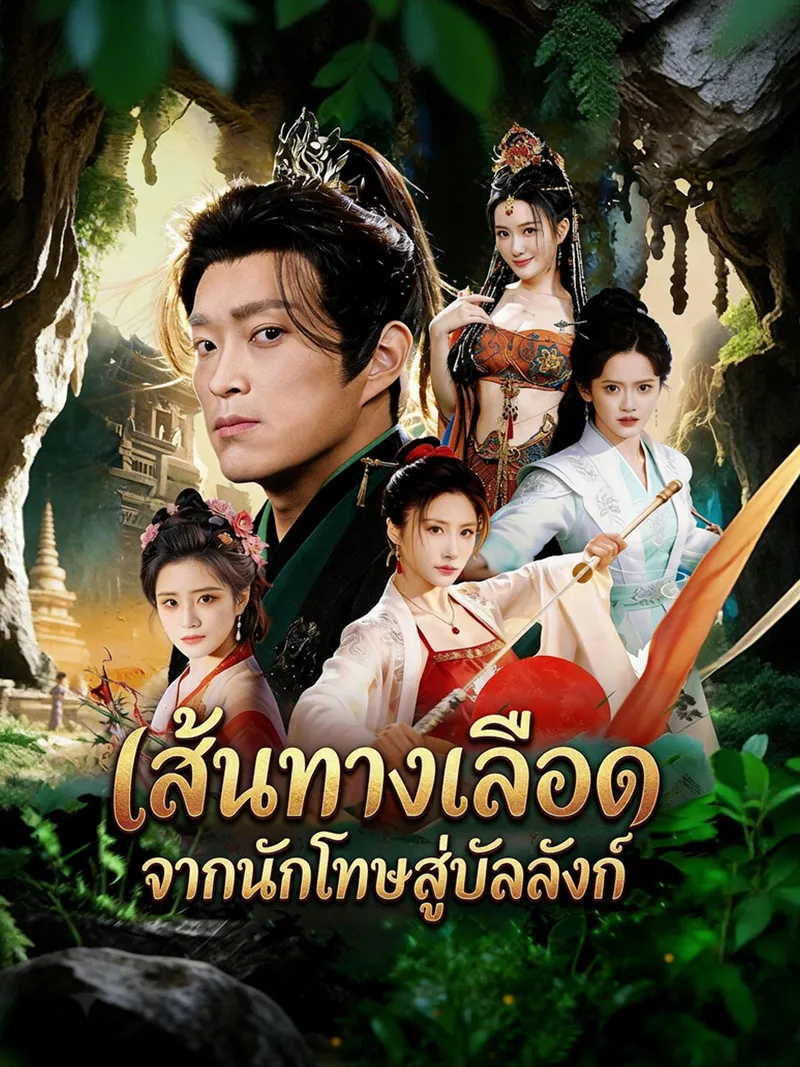 หน้าปกเส้นทางเลือด จากนักโทษสู่บัลลังก์