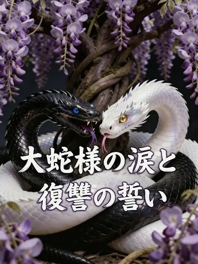 「大蛇様の涙と復讐の誓い」のカバー画像