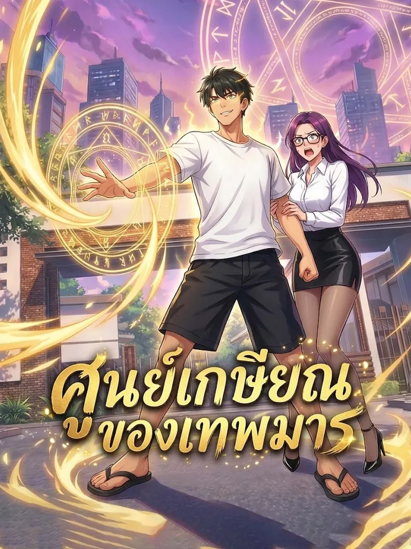 หน้าปกศูนย์เกษียณของเทพมาร