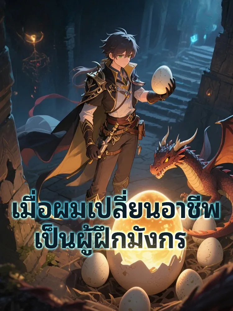 หน้าปกเมื่อผมเปลี่ยนอาชีพเป็นผู้ฝึกมังกร