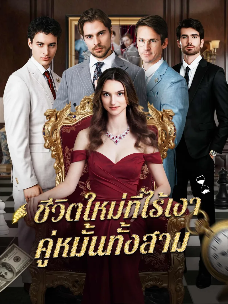 หน้าปกชีวิตใหม่ที่ไร้เงาคู่หมั้นทั้งสาม