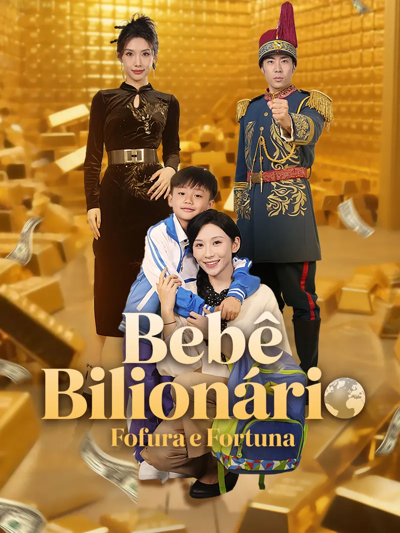 Capa de Bebê Bilionário: Fofura e Fortuna