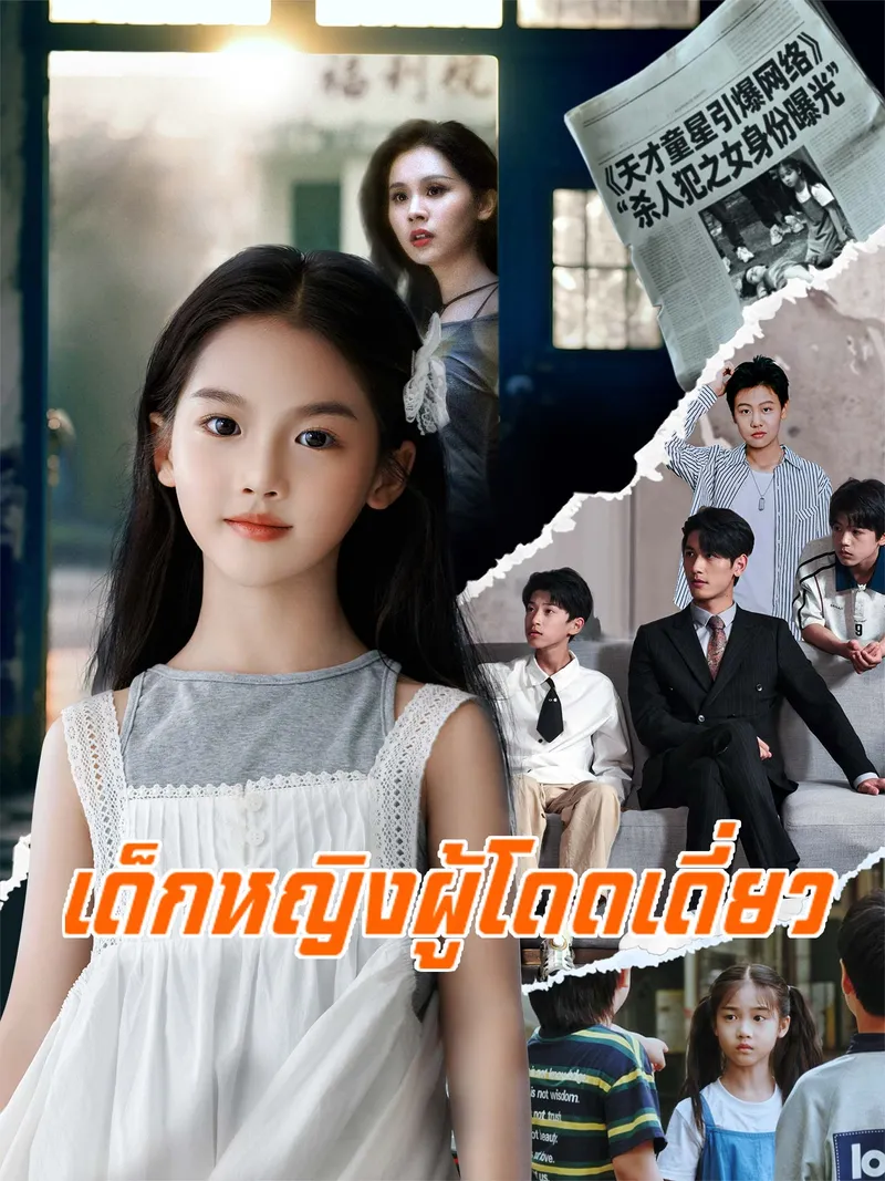หน้าปกเด็กหญิงผู้โดดเดี่ยว