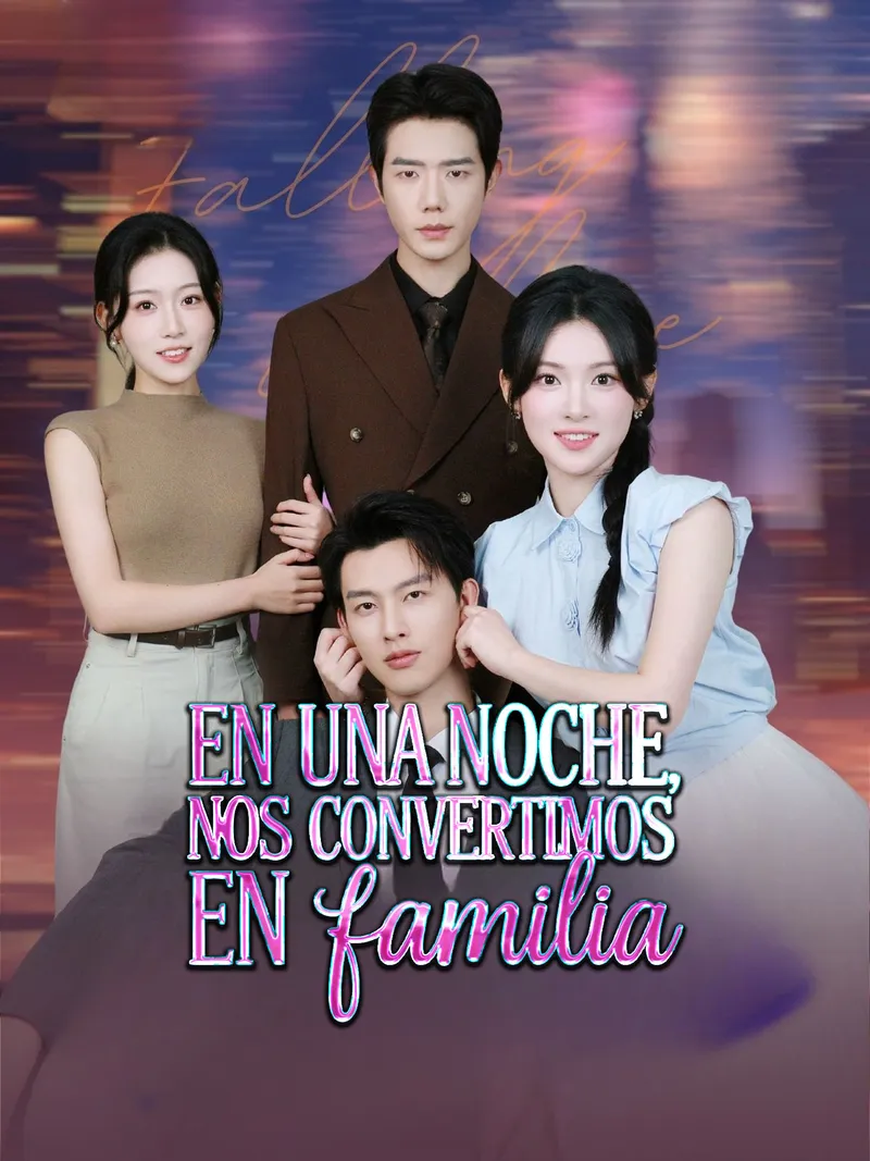 Portada de En una noche, nos convertimos en familia