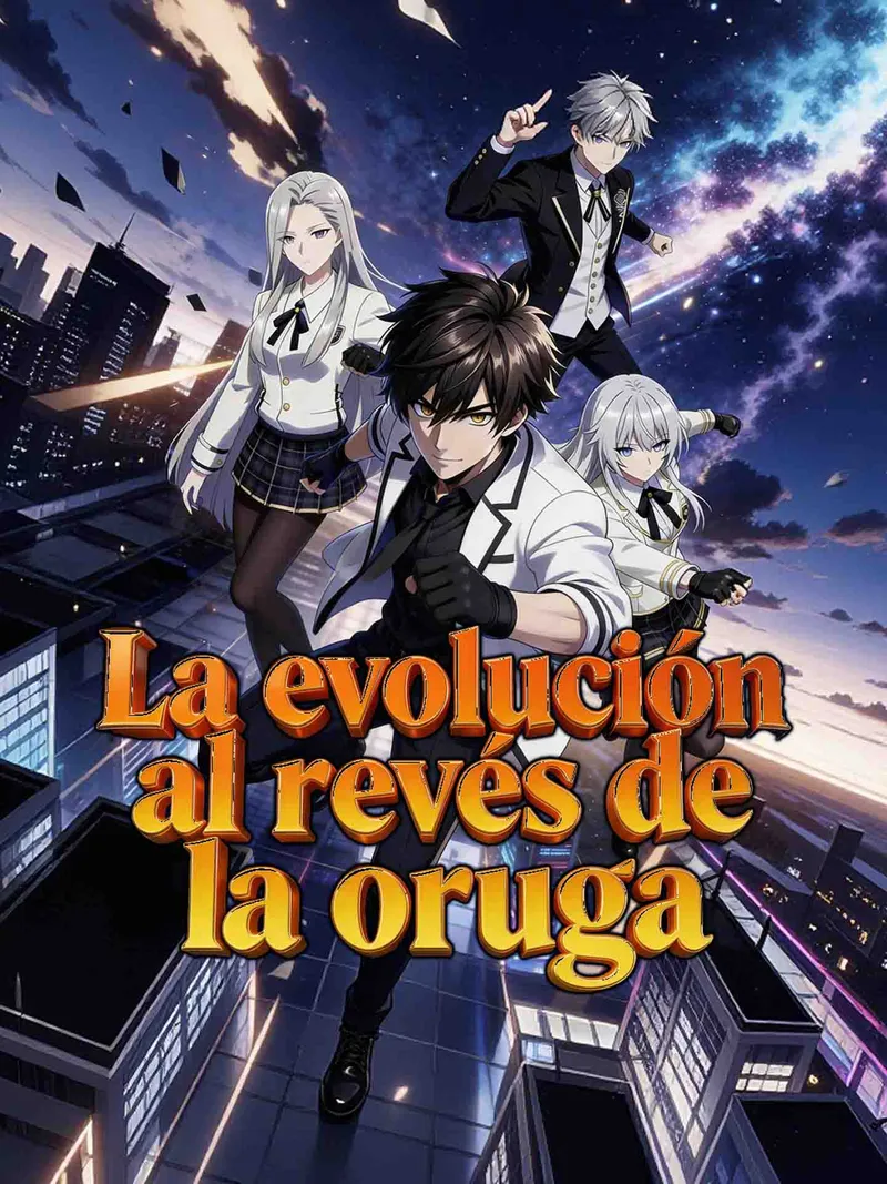 Portada de La evolución al revés de la oruga