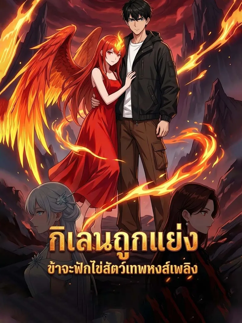 หน้าปกกิเลนถูกแย่ง ข้าจะฟักไข่สัตว์เทพหงส์เพลิง