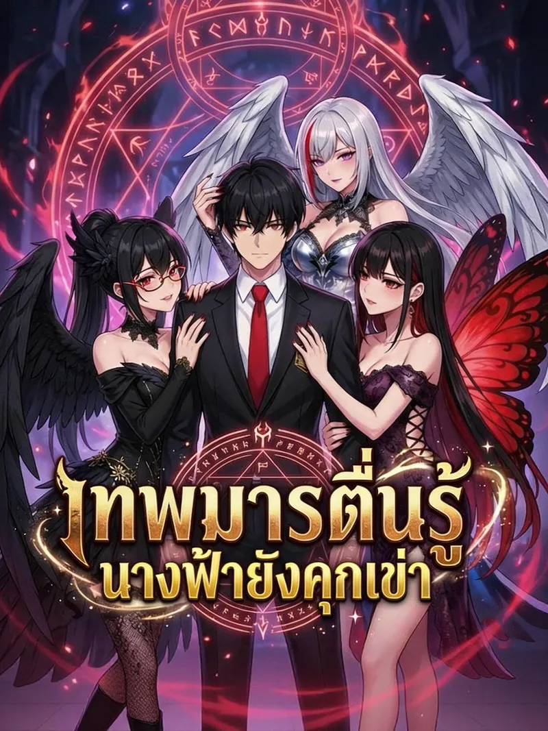 หน้าปกเทพมารตื่นรู้ นางฟ้ายังคุกเข่า