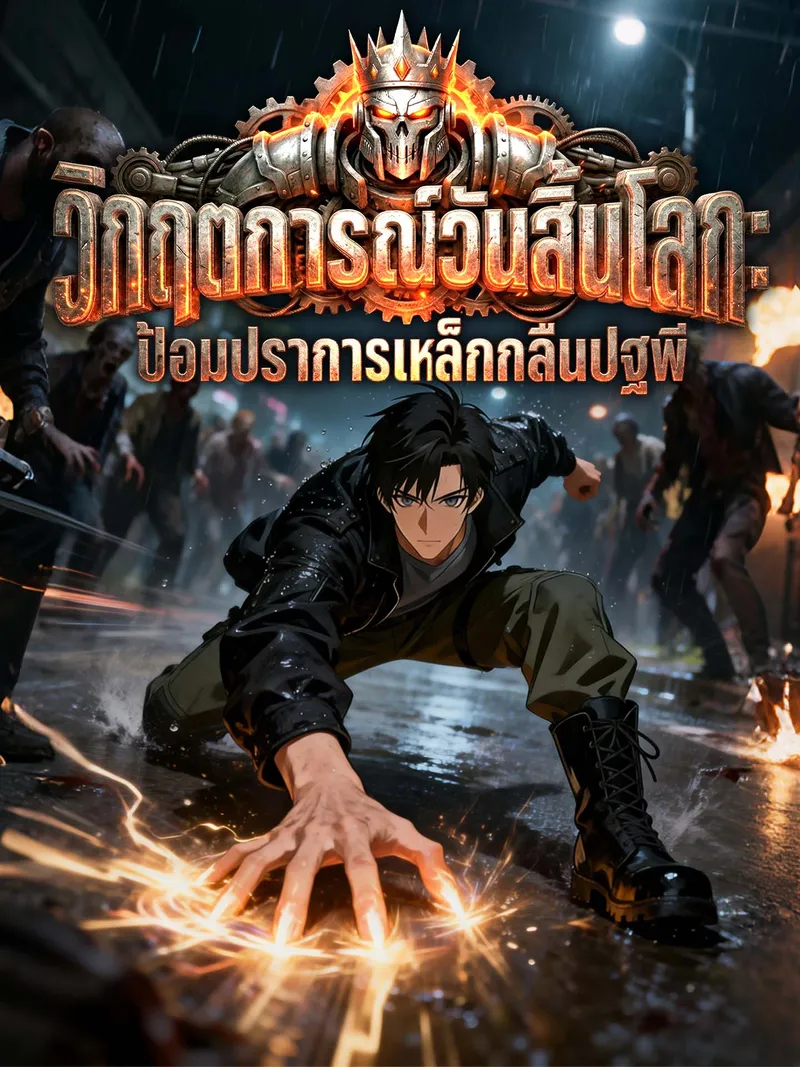 หน้าปกวิกฤตการณ์วันสิ้นโลก: ป้อมปราการเหล็กกลืนปฐพี
