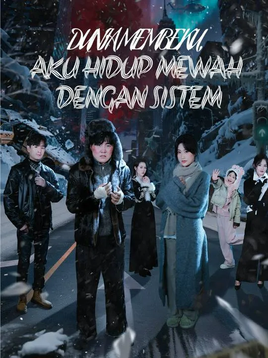 Sampul Dunia Membeku, Aku Hidup Mewah dengan Sistem