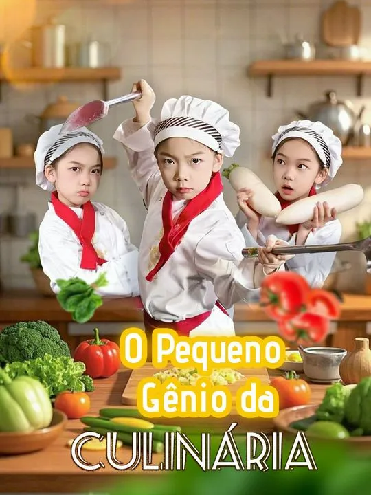 Capa de O Pequeno Gênio da Culinária