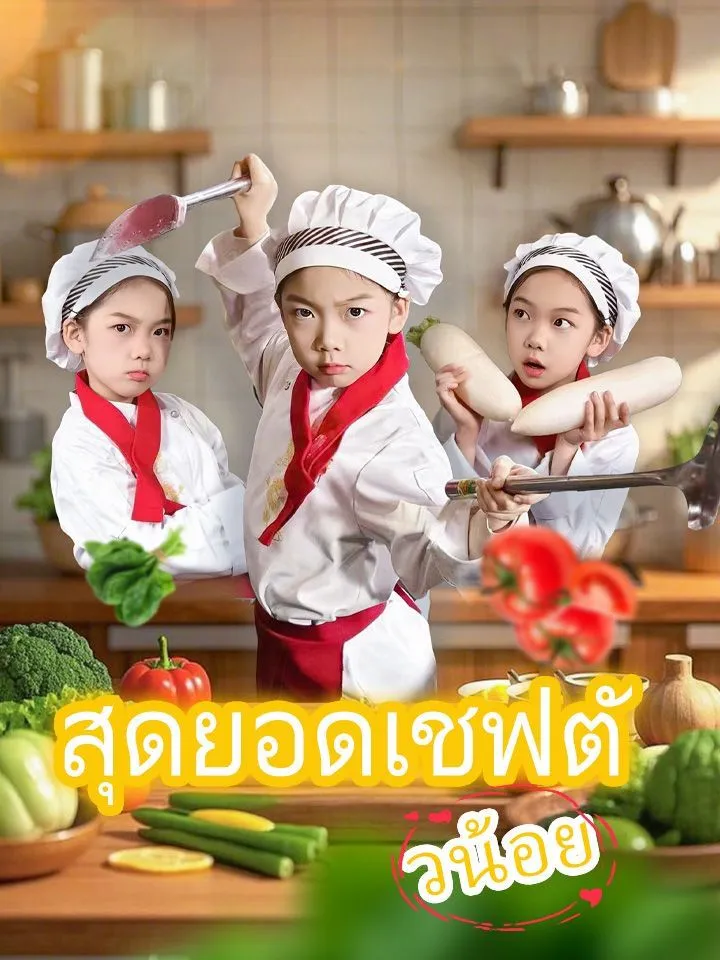 หน้าปกสุดยอดเชฟตัวน้อย