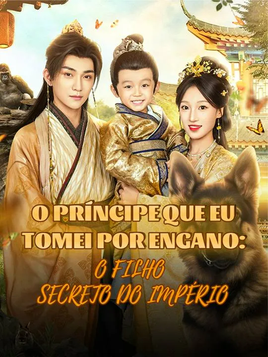 Capa de O Príncipe que Eu Tomei por Engano: O Filho Secreto do Império