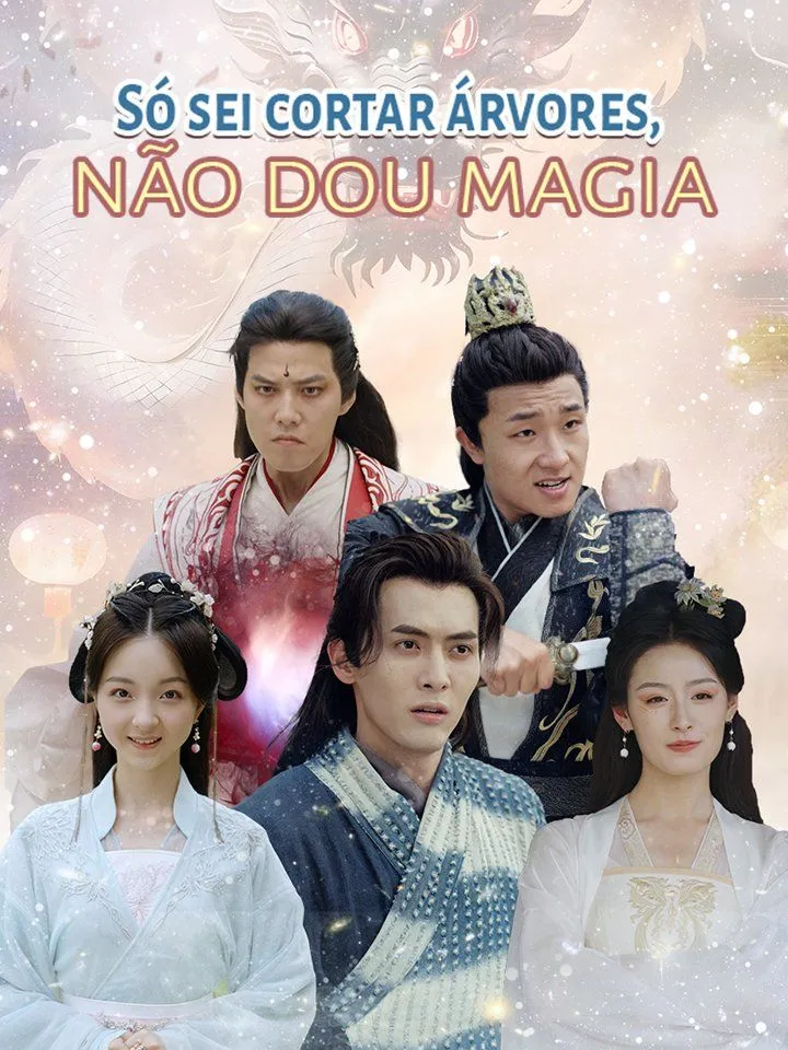 Capa de Só sei cortar árvores, não dou magia