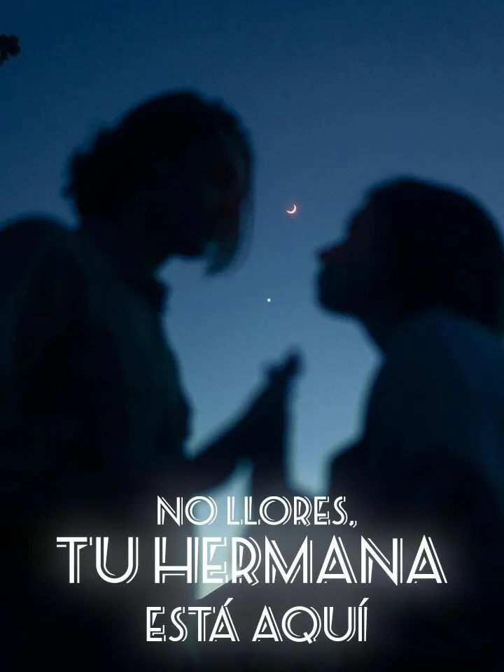 Portada de No Llores, Tu Hermana Está Aquí