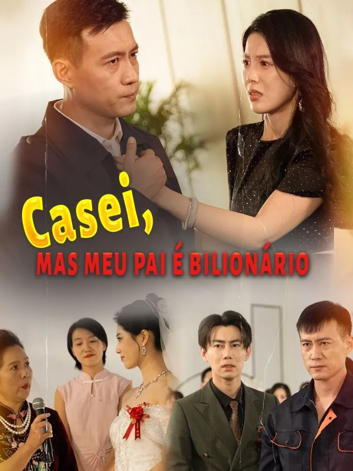 Capa de Casei, mas meu pai é bilionário