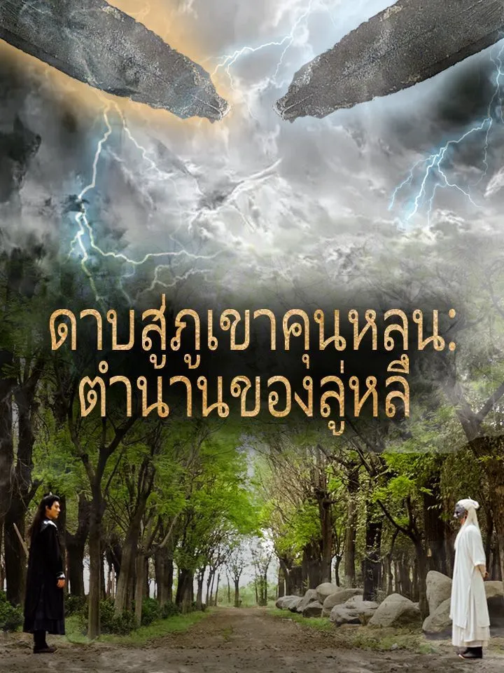 หน้าปกดาบสู่ภูเขาคุนหลุน: ตำนานของลู่หลี