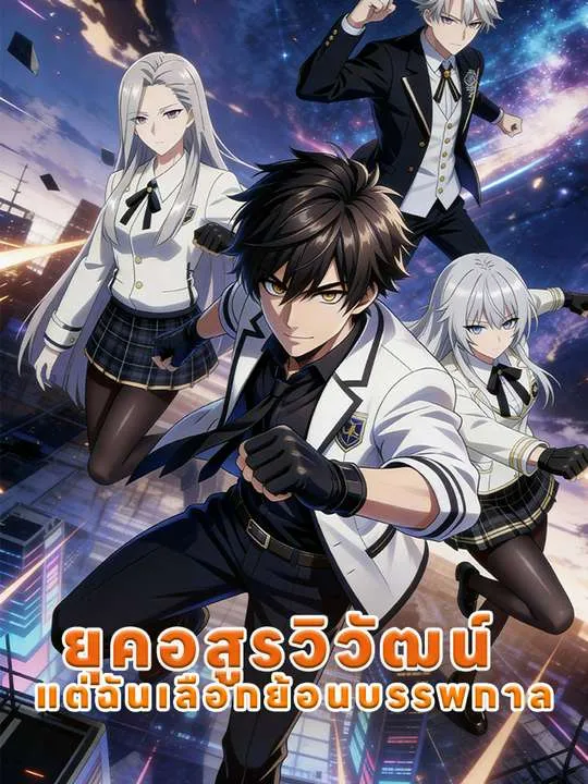 หน้าปกยุคอสูรวิวัฒน์ แต่ฉันเลือกย้อนบรรพกาล