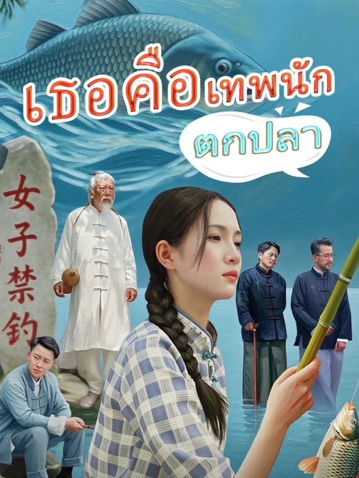 หน้าปกเธอคือเทพนักตกปลา