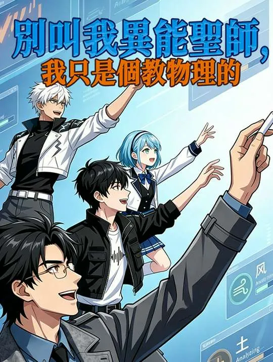 《別叫我異能聖師，我只是個教物理的》封面