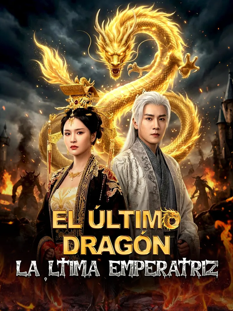 Portada de El último dragón, la última emperatriz