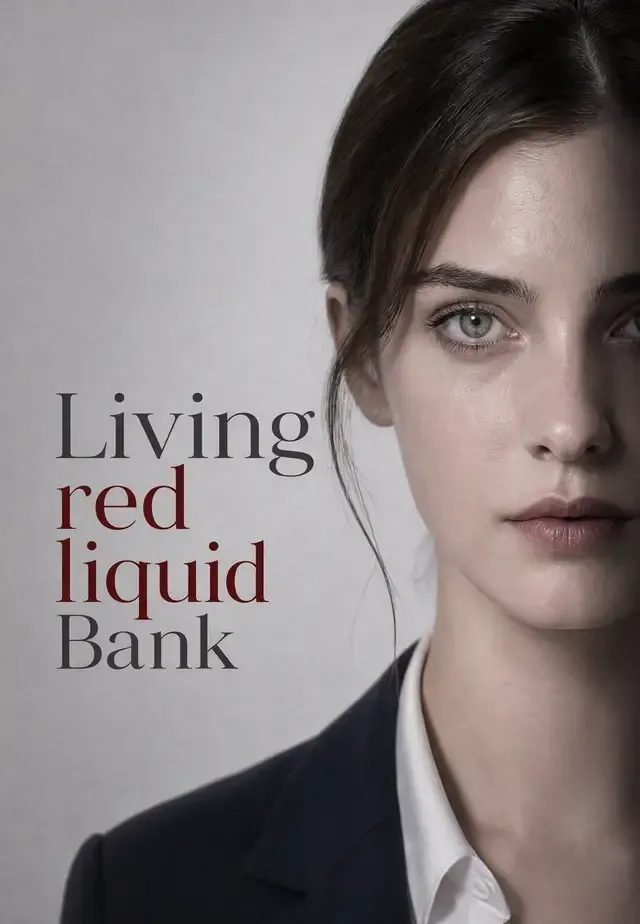 Living red liquid Bank cover